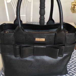 Black Leather Kate Spade Purse